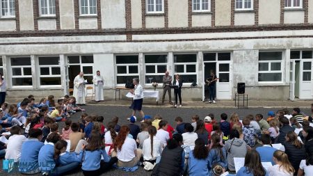 Départ du Père Elie