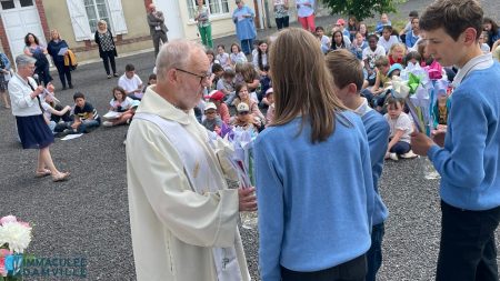 Départ du Père Elie