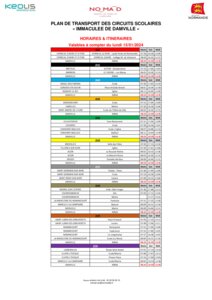 thumbnail of PLAN DE TRANSPORT à partir du 15 janv