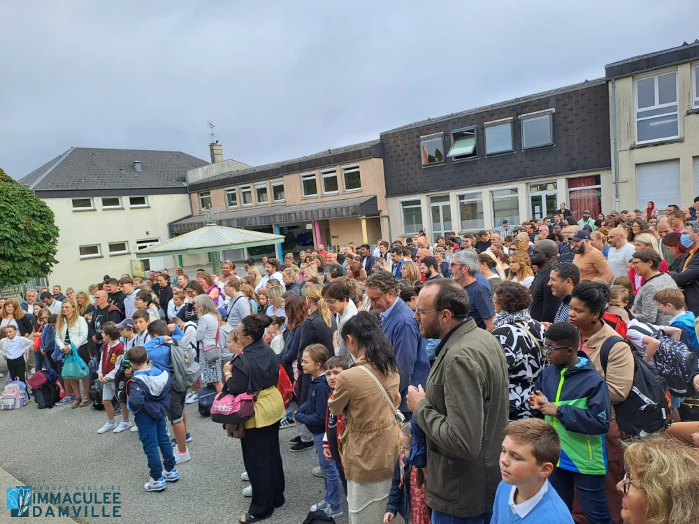 Rentrée scolaire 2024-2025 à l'Immaculée